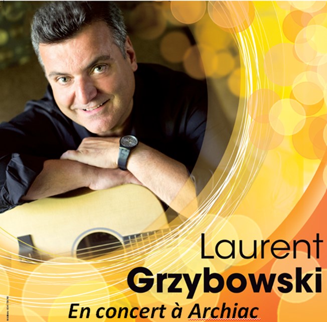 Laurent Grzybowski en Concert à Archiac