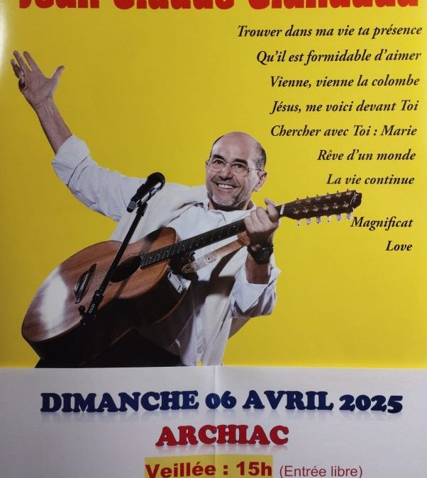 Concert Jean-Claude GIANADDA