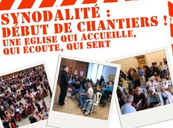 Synodalité début de chantier à la Maison Diocésaine