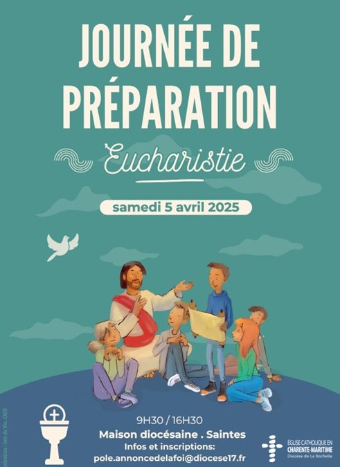Journée de Préparation à l&rsquo;Eucharistie à Saintes