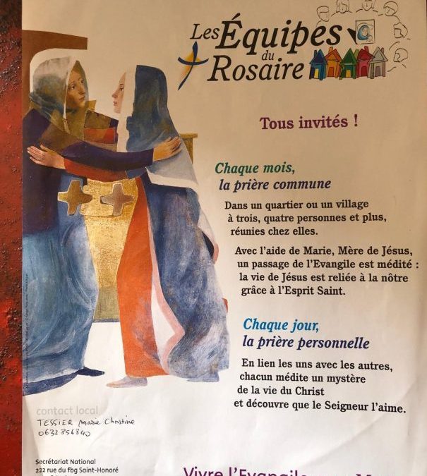Prochaine Réunion : Les Equipes du Rosaire