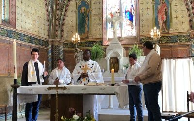 Vie de la Paroisse – Baptême de Catéchumènes à St Germain de Vibrac