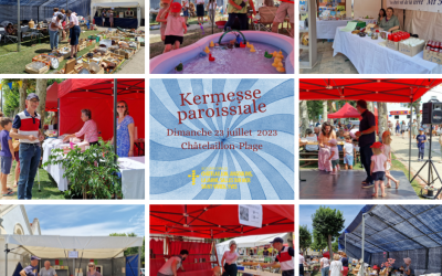 Succès de la Kermesse paroissiale du 23 juillet !