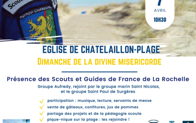 Dimanche de la Miséricorde avec les Scouts et Guides de France