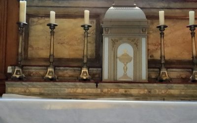 Le tabernacle de l&rsquo;église de Salles
