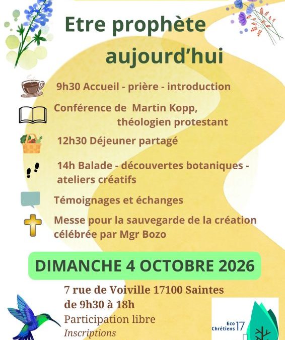 Être prophète aujourd&rsquo;hui…