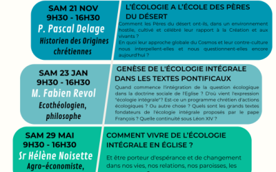Venez suivre une formation théologique sur le thème de l’écologie intégrale