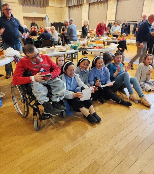 Repas de Noël partagé à Gémozac