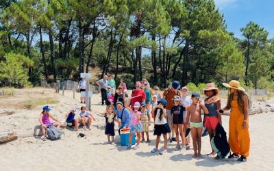 Sortie du patronage au Parc de l’Estuaire