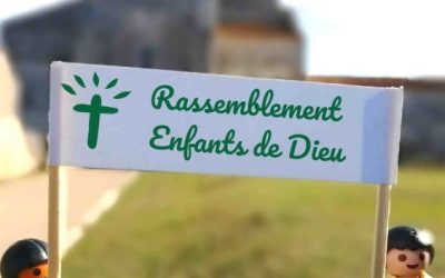 Rassemblement des enfants à Sablonceaux