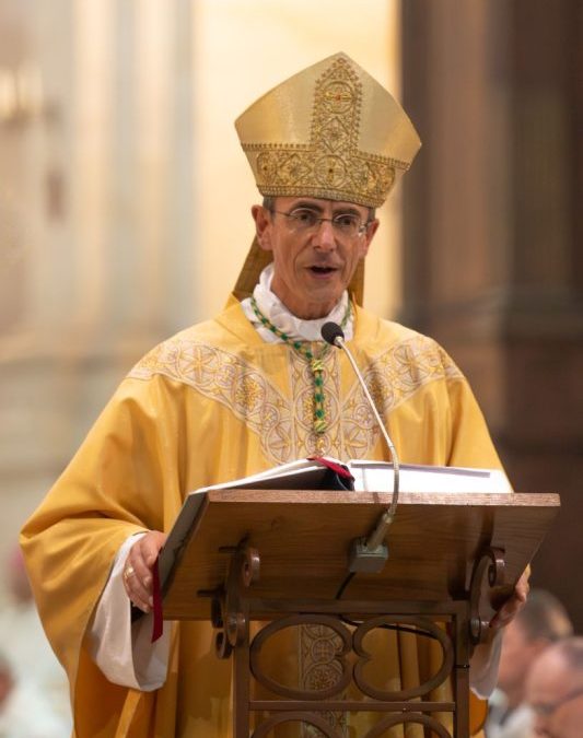 La visite de Monseigneur dans notre paroisse