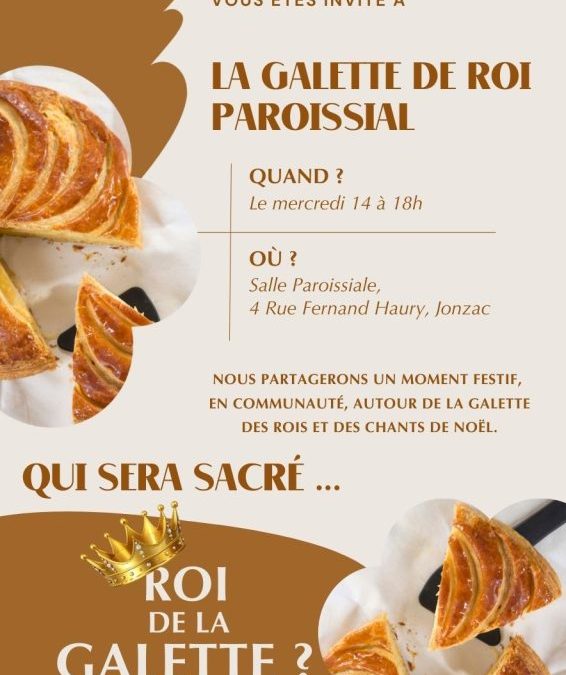 Invitation au partage de la Galette des Rois