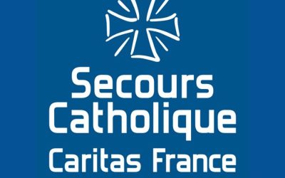 Collecte mensuelle pour le Secours Catholique.