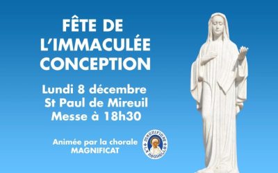 Fête de l’Immaculée Conception
