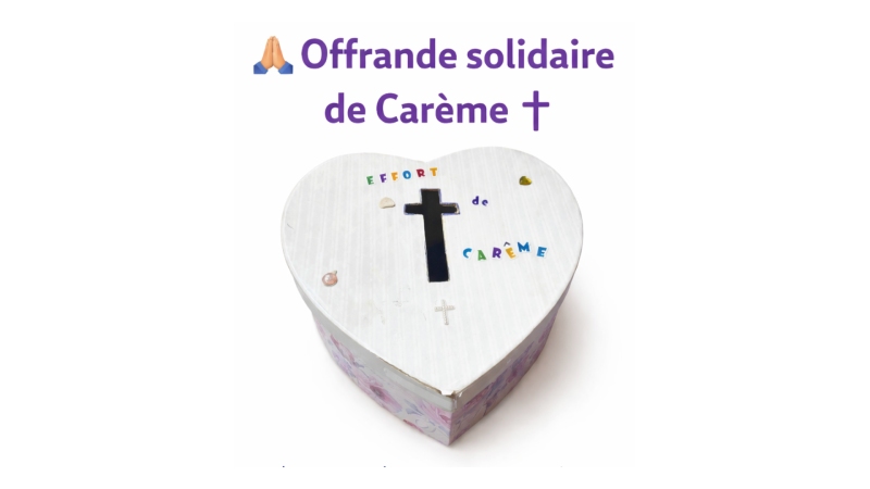 Offrande solidaire pour le café-causette