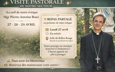 Visite pastorale de Mgr Bozo