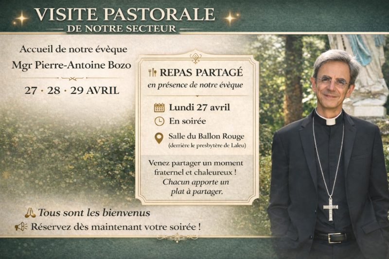 Visite pastorale de Mgr Bozo