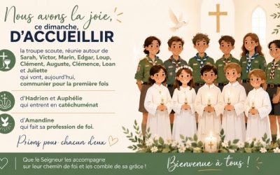 Communion; catéchuménat et profession de Foi
