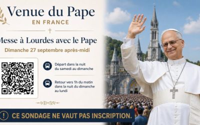 Préparer le voyage de Léon XIV en France