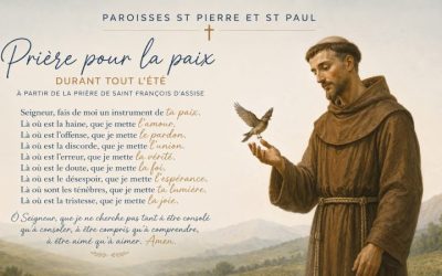 Prière pour la paix tout au long de l&rsquo;été