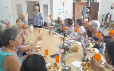Les Amis de St Nicolas : Anniversaires de Juin et dernière rencontre avant le 3 septembre