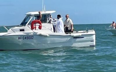 Fête de la Mer à la Palmyre : Bénédiction