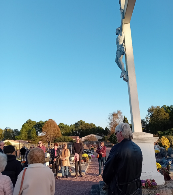 BENEDICTION DES TOMBES DE NOTRE PAROISSE