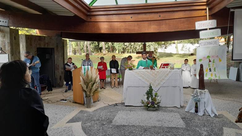 Messe de rentrée paroissiale À la palmyre