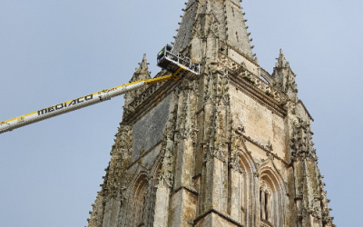 Travaux de l’église de Marennes