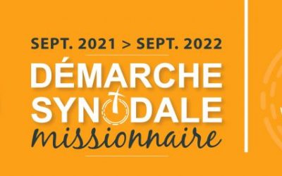 Démarche synodale missionnaire de septembre 2021 à septembre 2022