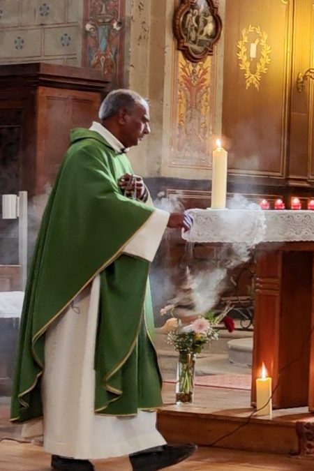 1 er septembre 2024  Messe d’Action de Grâce à Marennes pour le départ de notre curé le père Michael