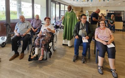 Dernière messe à l’Ehpad de Marennes pour le père Michael