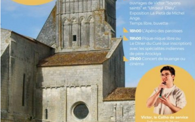 Festival chrétien à l’abbaye de Sablonceaux – Samedi 27 juin 2026