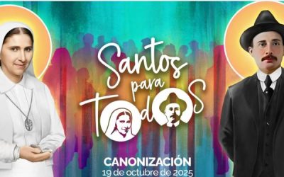 A Rome pour la canonisation de sainte Carmen Elena