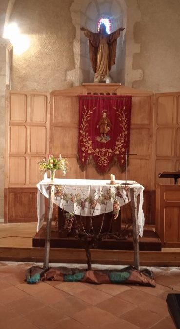 Bénédiction Saint Vincent