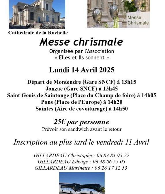 Messe Chrismame