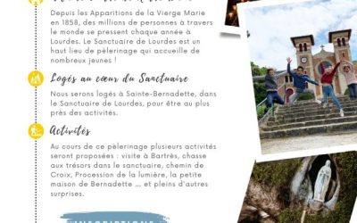 Pèlerinage des enfants à Lourdes