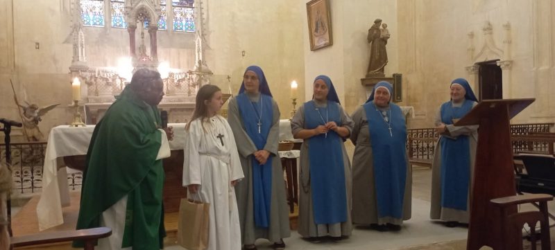 Départ des Soeurs apostoliques de l&rsquo;Institut du Verbe Incarné