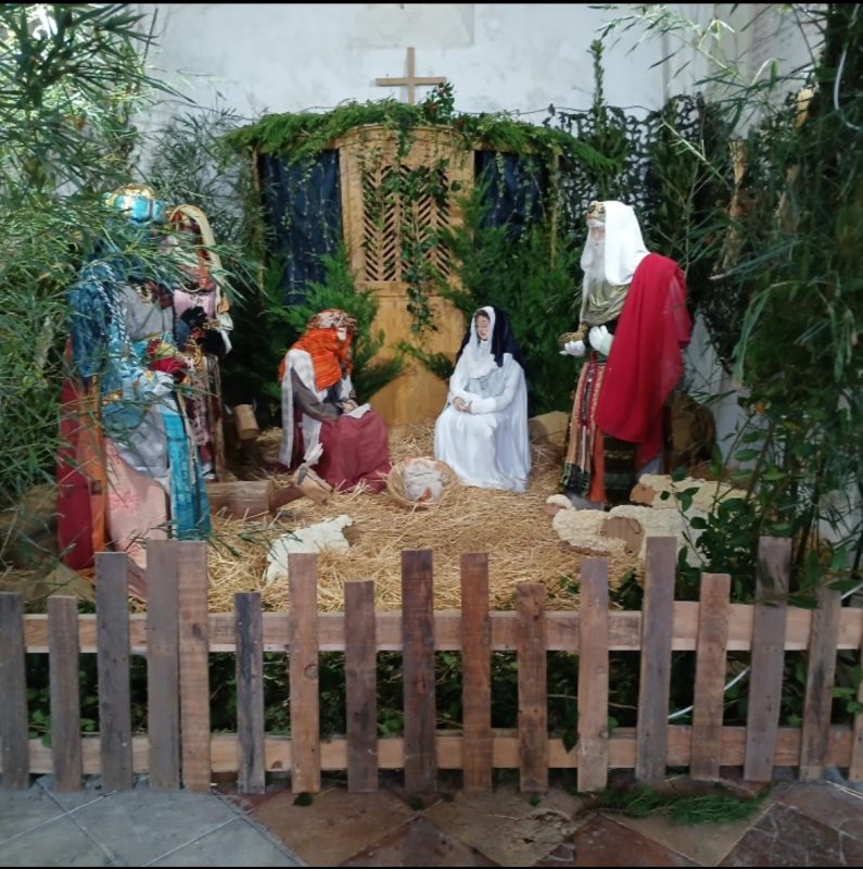Statuette Enfant Jésus En Résine - Ornement De Crèche, Décoration Religieuse Pour Noël, église, Maison