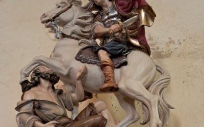 Bénédiction de la statue Saint Martin