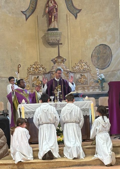 Messe d&rsquo;inauguration de l&rsquo;église de Champagnolles du 01/03/2026