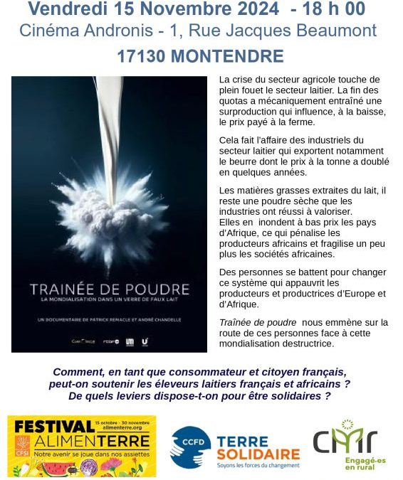 Soirée Ciné-Débat avec le CCFD