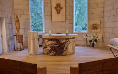 Bénédiction de la chapelle rénovée des sœurs Clarisses