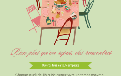 La table du jeudi : un nouveau lieu de rencontre et de partage