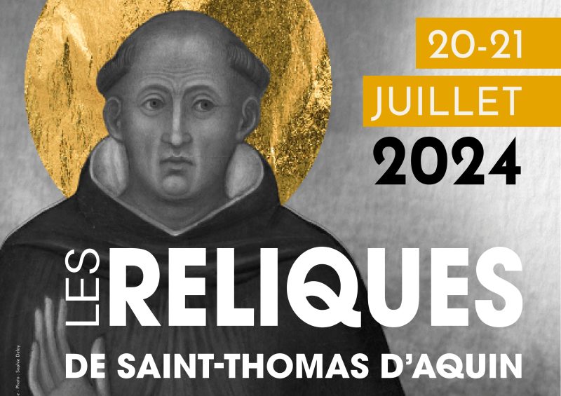 Accueillons les reliques de saint Thomas d’Aquin !