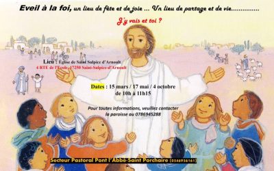 Rencontres éveil à la foi