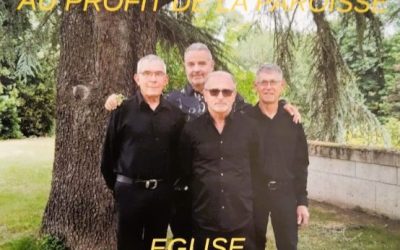 5 septembre : concert des Voix de Saintonge à 20h30 à Saint Porchaire