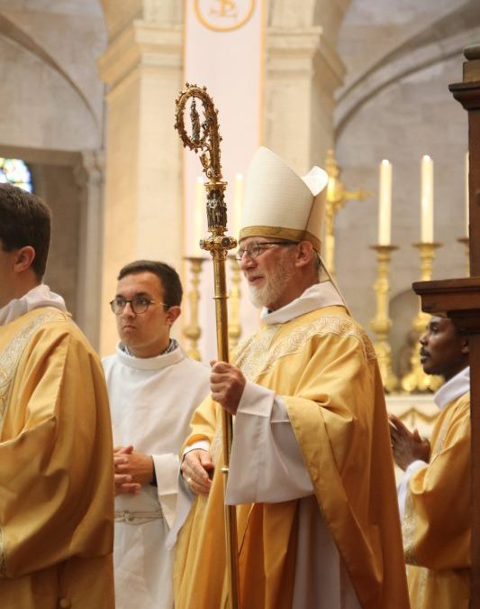Mgr Jacolin : le pape François nous faisait sortir pour que la joie de l’Evangile puisse rayonner !