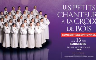 Concert des Petits Chanteurs à la Croix de Bois à Surgères