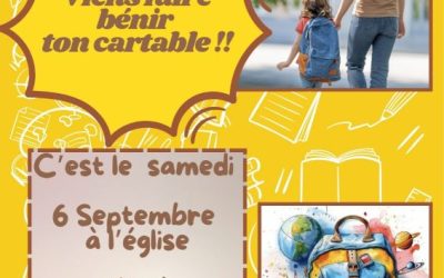 Bénédiction des cartables